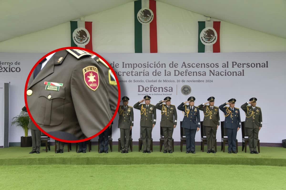 ¿Qué significan las insignias y símbolos visibles en los uniformes militares?
