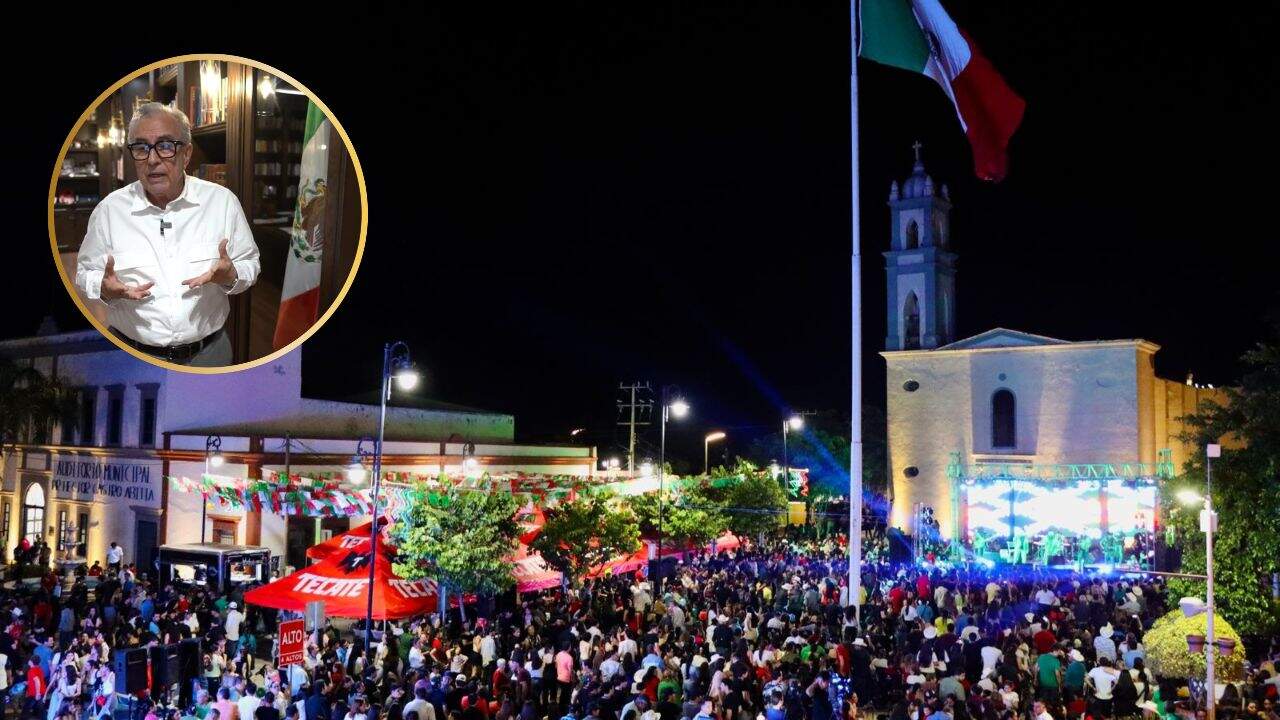 Rocha Moya reporta saldo blanco en todos los municipios en el Grito de Independencia 2025