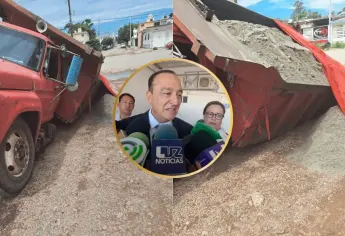 Antigüedad del drenaje y unidades pesadas, causas de socavones en Los Mochis