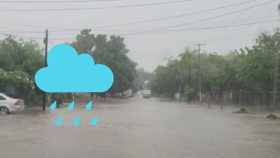 ¿Seguirán las lluvias este miércoles y jueves en Los Mochis? Esto indica Protección Cvil