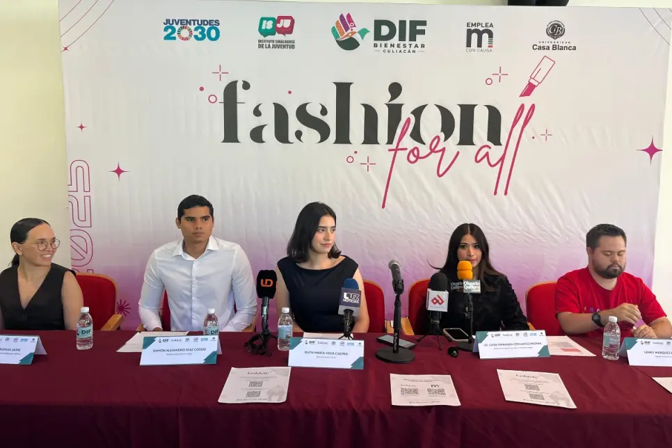 Invitan ISJU y DIF Culiacán al Desfile de Modas Fashion For All con participación de personas con discapacidad