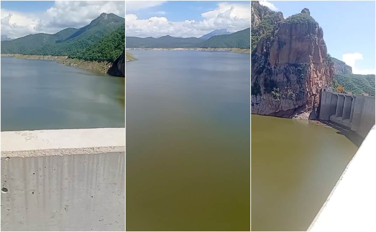 Así luce la presa Huites; alcanza el 52.8 % de su capacidad este 17 de septiembre | VIDEO