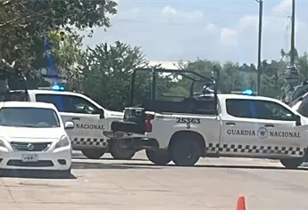 Despojan camioneta a elementos de la Guardia Nacional en Culiacán