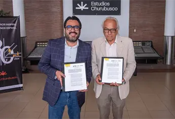 Gámez Mendívil firma convenio con Estudios Churubusco para impulsar la producción cinematográfica en Culiacán