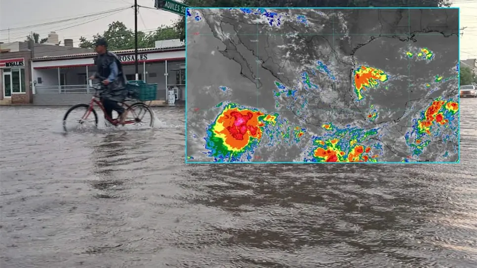 FOTO: Prevén fuertes lluvias hoy jueves 18 y viernes 19 de septiembre, ¿cuáles son los estados y ciudades?