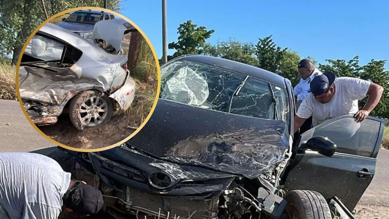 Las lesionadas fueron trasladadas de inmediato a la clínica del ISSSTE en Los Mochis. FOTO: Luz Noticias.