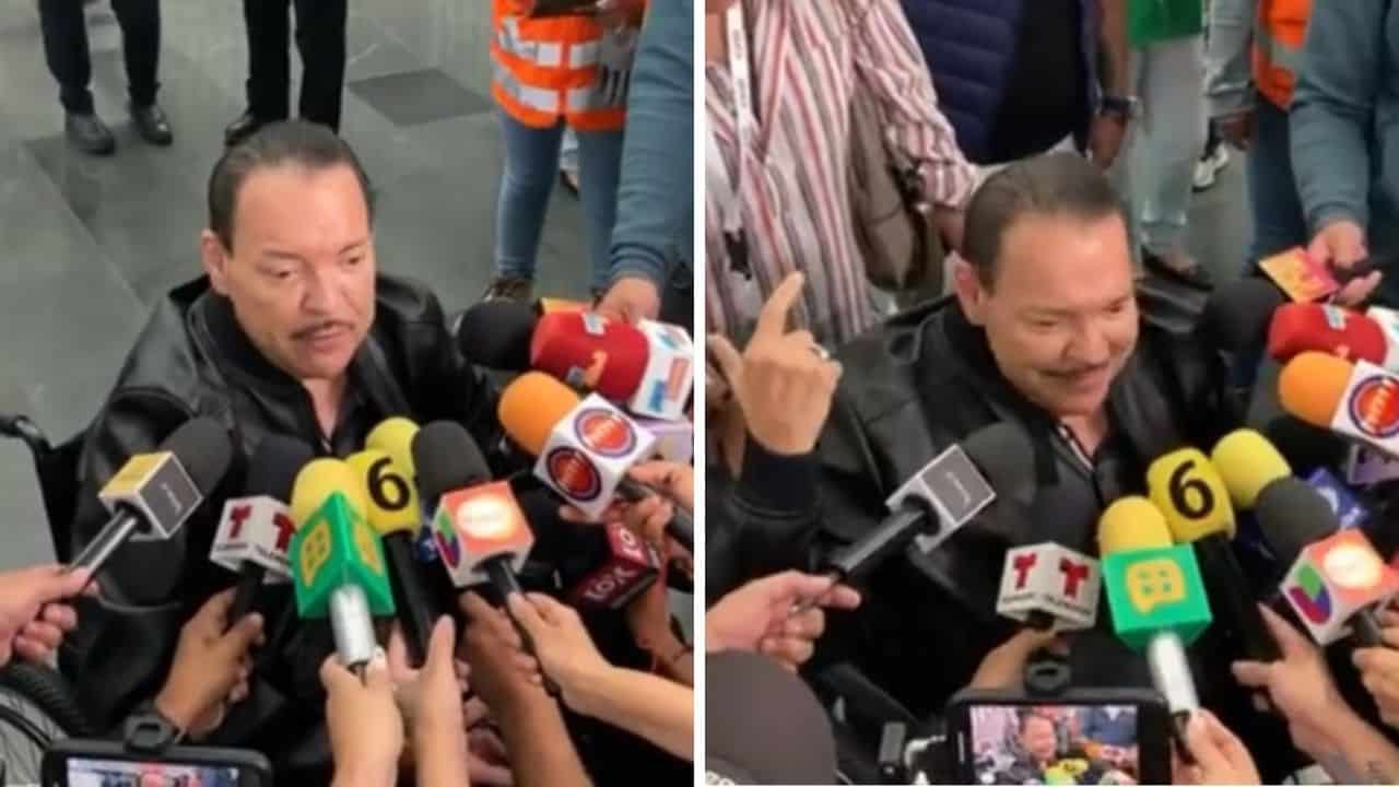 El exvocalista de la Banda El Recodo aseguró que la enfermedad lo puso a prueba, ya que tras ser atendido con especialistas ha ido mejorando su estado de salud