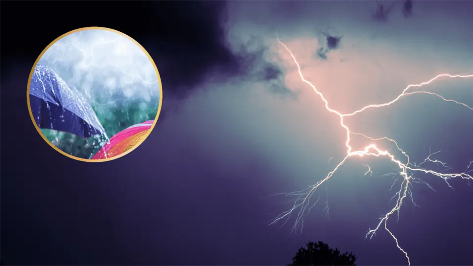 FOTO: Lluvias con posibles tormentas eléctricas en Los Mochis.