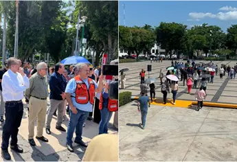 Palacio de Gobierno de Sinaloa participa en el Simulacro Nacional 2025