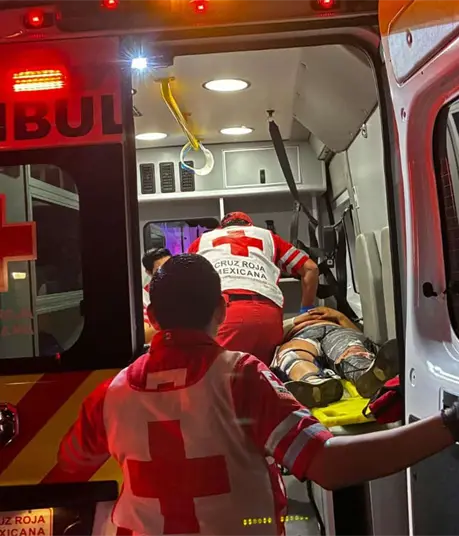 Tres personas resultaron lesionadas en accidente sobre la carretera Los Mochis-Ahome