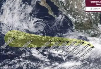 Se forma la tormenta tropical Narda en el Pacífico mexicano