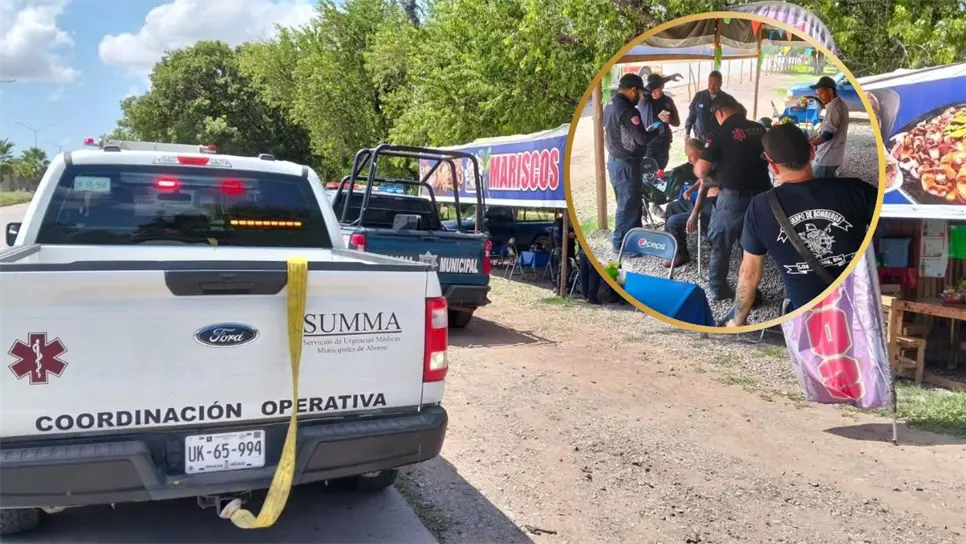 Hospitalizan a adulto mayor tras recibir más de 80 picaduras de abejas en la alameda de Los Mochis