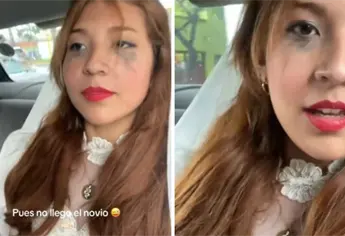 Mujer llora tras ser abandonada en el altar | VIDEO