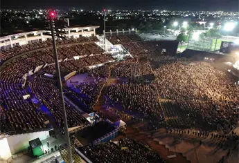 Concierto de Chayanne en Los Mochis terminó con tranquilidad y saldo blanco