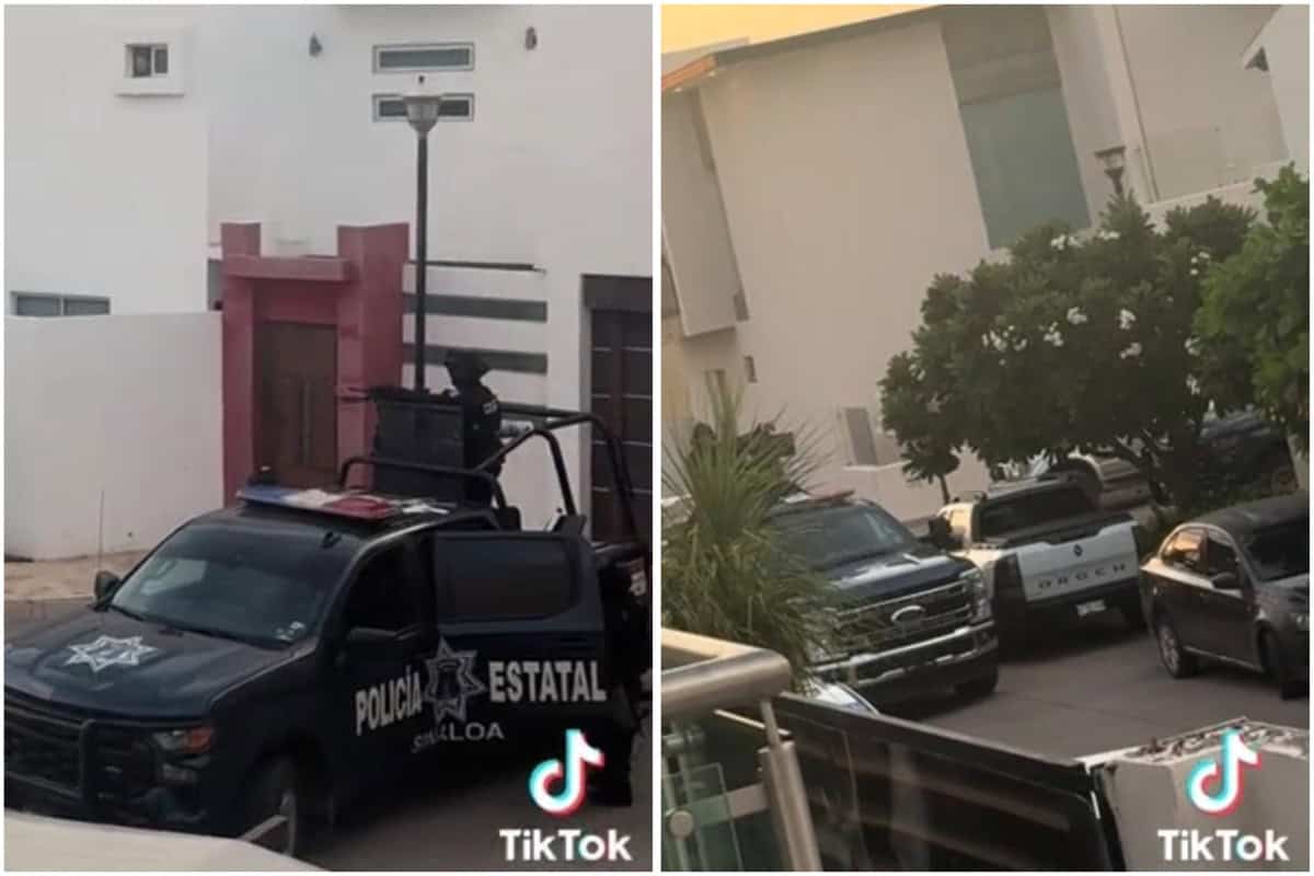 Sujetos que trasmitieron operativo en TikTok en Culiacán se entregaron a las autoridades
