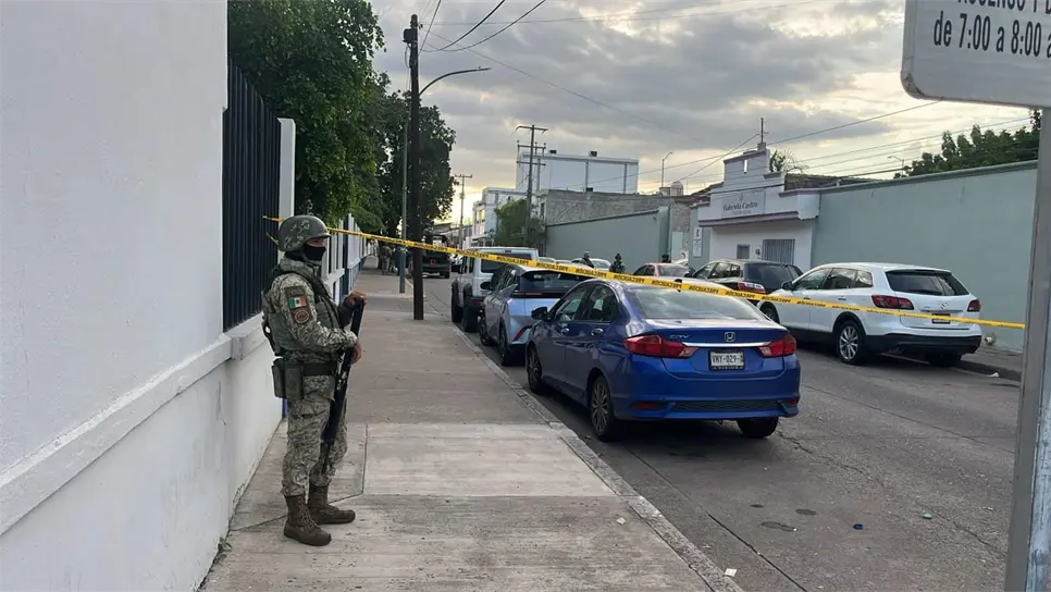 Elementos del Ejército se movilizaron al lugar. (FOTO: Luis Ramírez).