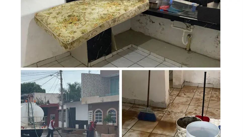 Lluvia en Mazatlán deja afectaciones