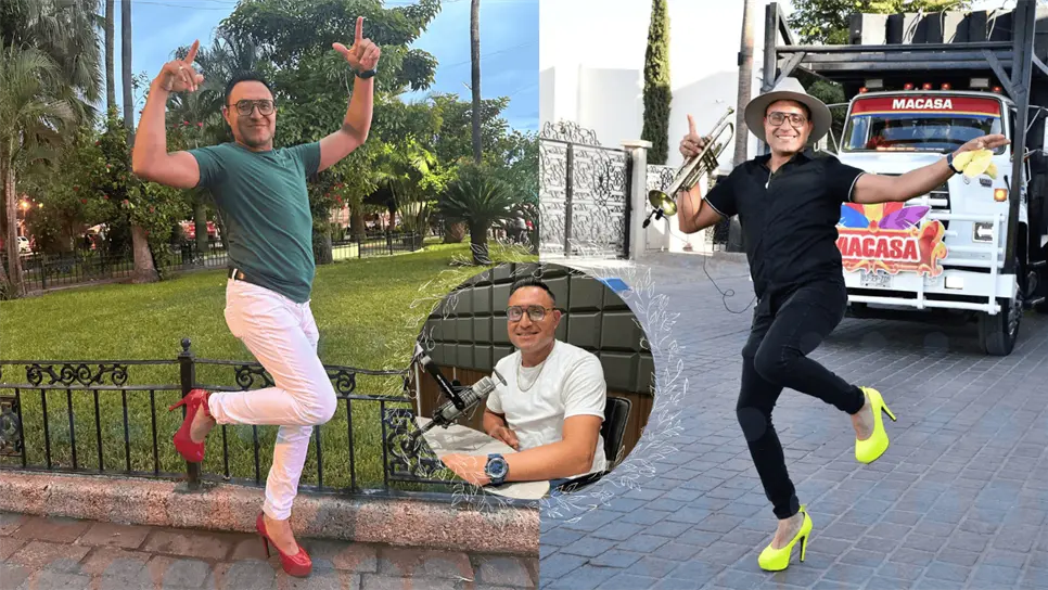 FOTO: Beto, el de las zapatillas es originario de Mocorito, Sinaloa.