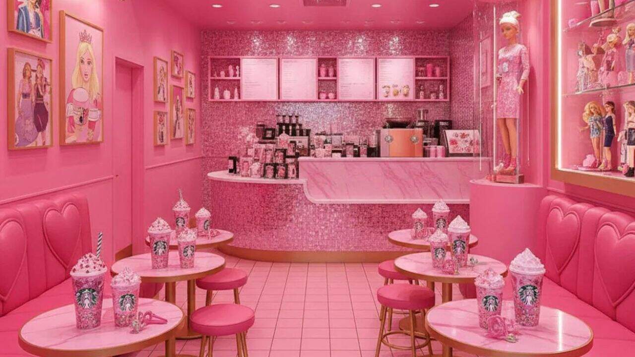 Esta sensacional alianza entre Starbucks y la legendaria empresa de juguetes Mattel, se hizo realidad con la tienda del tradicional color de Barbie y la cual estará ubicada en uno de los barrios más icónicos y cosmopolita, la colonia Condesa