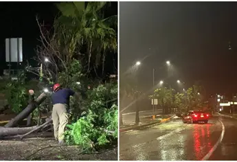 Lluvias en Mazatlán deja colonias afectadas, familias evacuadas, caída de árboles y calles cubiertas de lodo