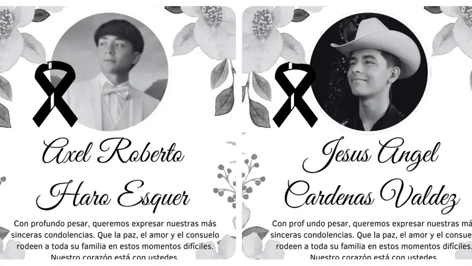 Los estudiantes perdieron la vida en un trágico accidente. (FOTO: Cortesía).