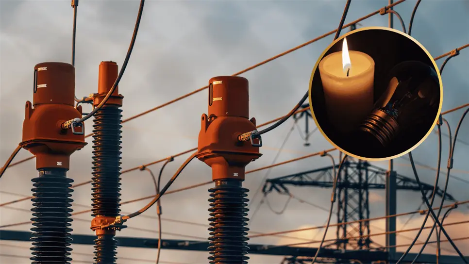 FOTO: Apagón eléctrico.