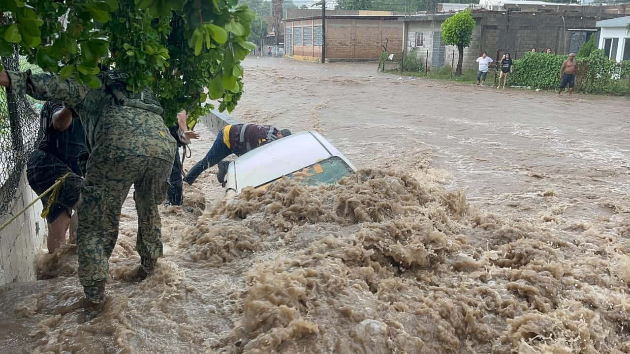 Las intensas lluvias causaron grandes afectaciones. (FOTO: Cortesía).