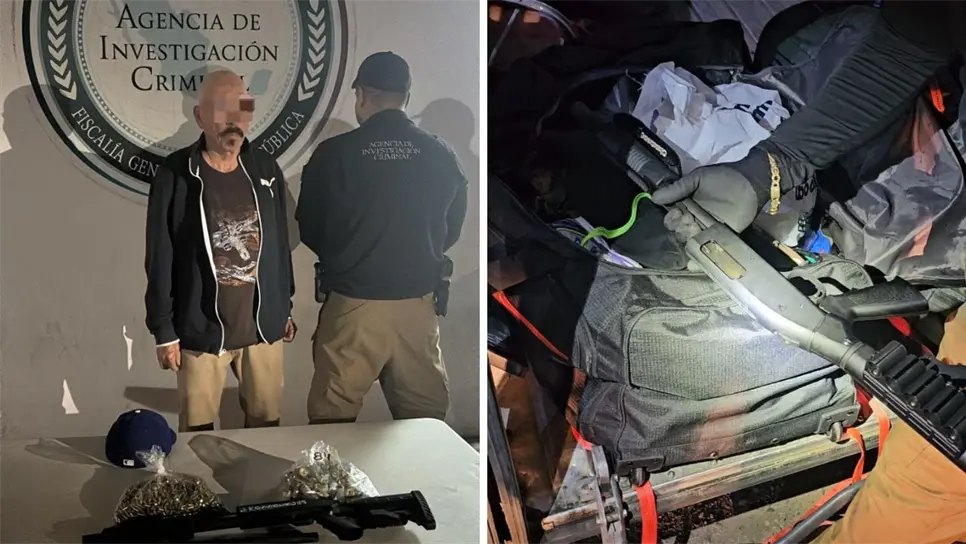El implicado fue trasladado y puesto a disposición del Agente del Ministerio Público Federal, quien será el encargado de turnarlo ante un Juez de Distrito en Los Mochis para que se determine su situación jurídica conforme a la ley