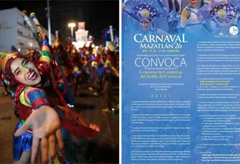 Abren convocatoria para el Concurso de Comparsas del Carnaval de Mazatlán 2026; el premio es de hasta 80 mil pesos