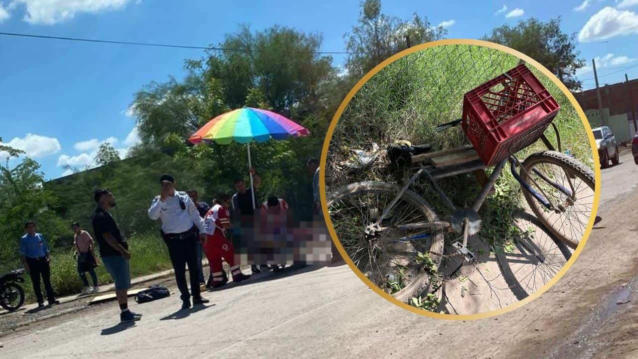Abuelito de 85 años termina grave tras ser impactado por motociclista en el Ejido México