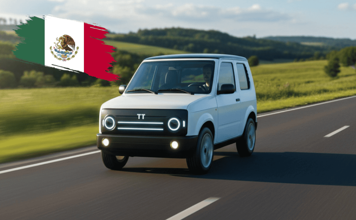 FOTO: TT, vehículo 100% eléctrico y hecho en Tlaxcala, costaría 100 mil pesos, ¿cuándo sale a la venta?