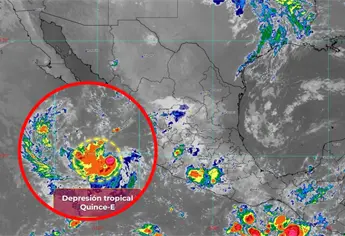 Se forma la Depresión Tropical Quince-E en el Pacífico ¿Representa peligro para México?