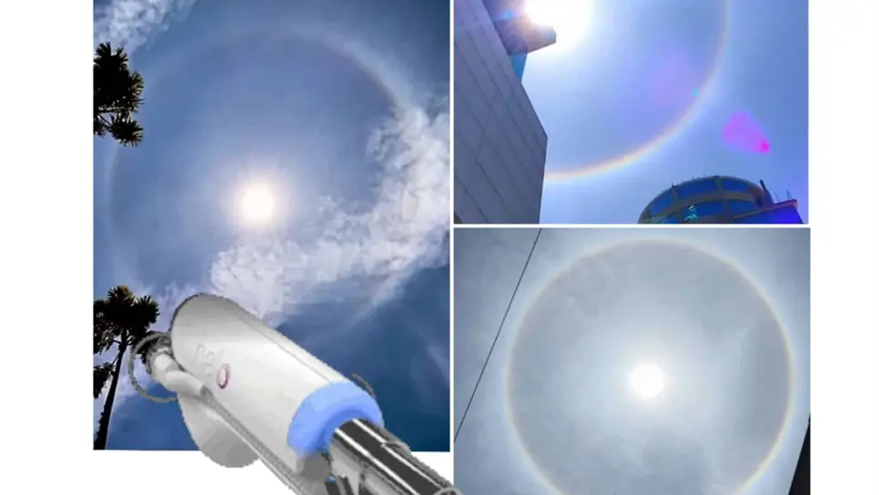 ¿Cómo se forma el halo solar? El anillo luminoso que rodea al Sol o a la Luna