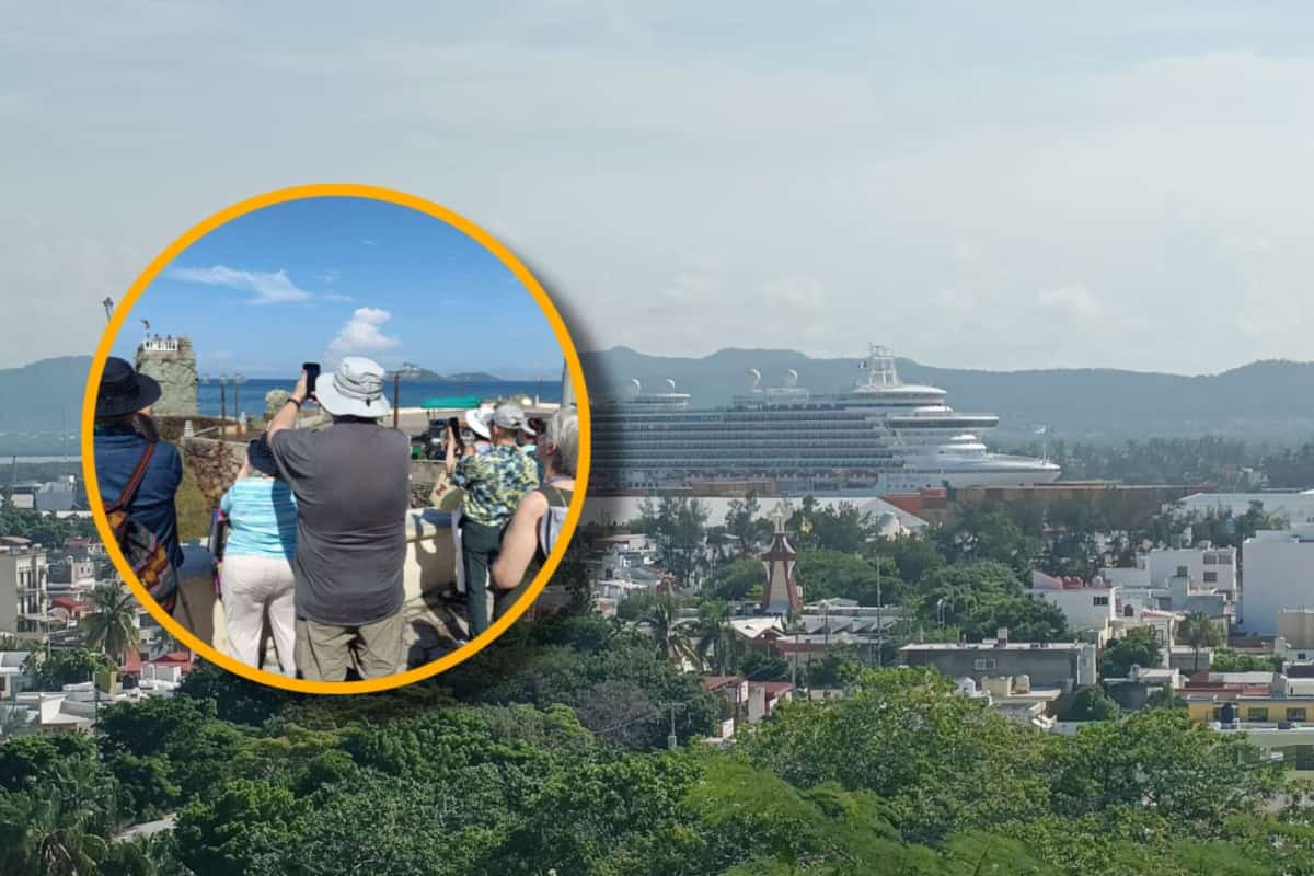 Mazatlán cierra septiembre con más de 18 mil cruceristas y millonaria derrama económica: Sectur