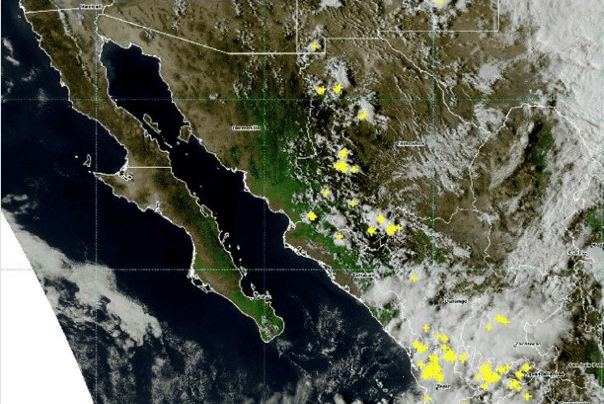 En gran parte de Sinaloa se esperan lluvias las próximas horas. (FOTO: Conagua).