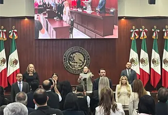 Yeraldine Bonilla Valverde es reelegida para presidir la Mesa Directiva del Congreso de Sinaloa