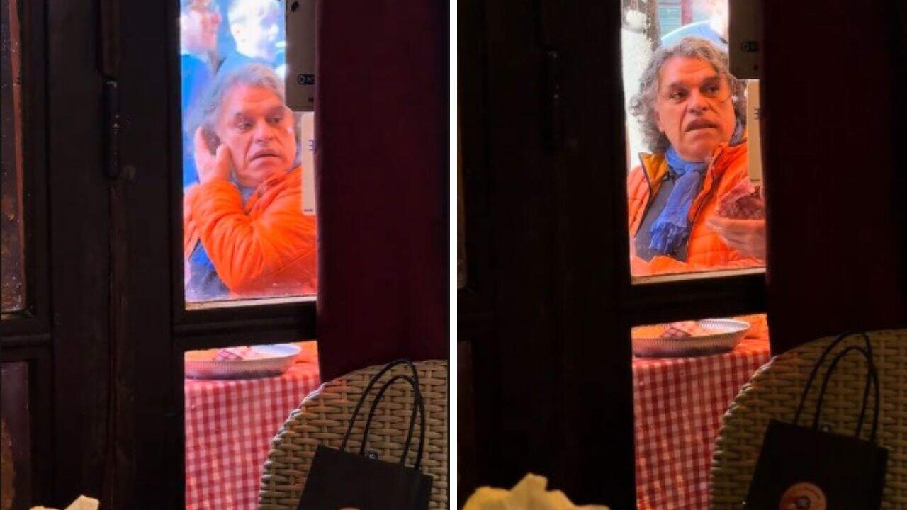 En la grabación aparece un hombre con cabello largo y canoso, una chaqueta naranja y una bufanda azul, características que de inmediato hicieron recordar al ícono de la música mexicana