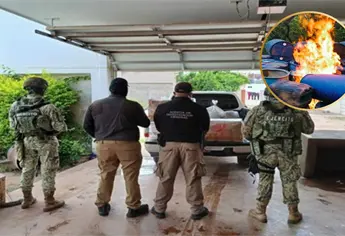 Ejército Mexicano asegura 214 kilos de cristal, armas largas y narcolaboratorios en Sinaloa