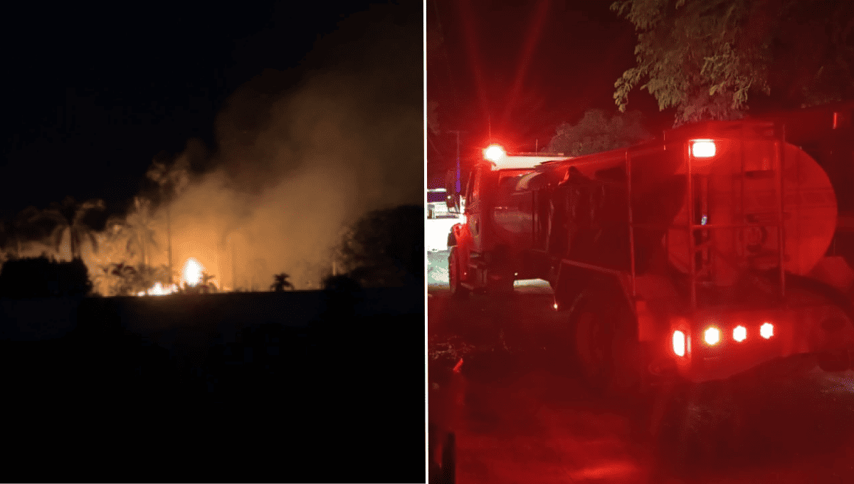 Sujetos armados incendian la Hacienda La Chaparrita, en Bachigualato, Culiacán