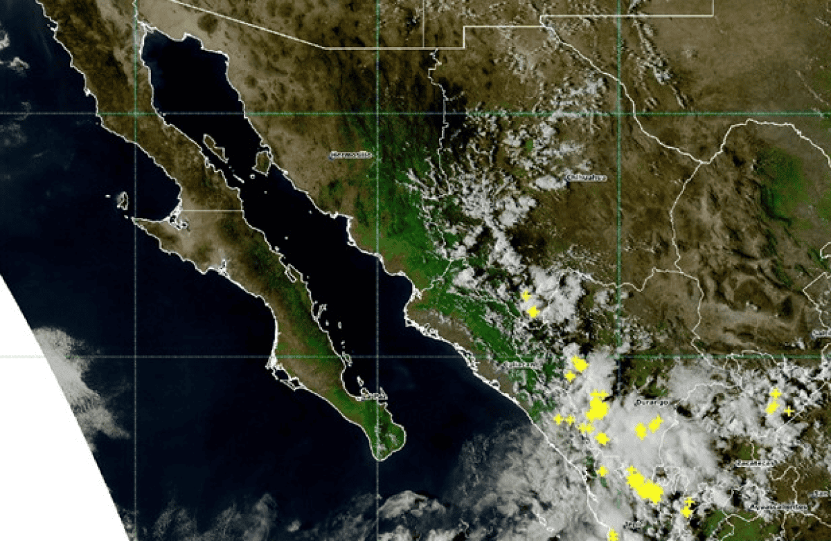 Se esperan lluvias fuertes en el noroeste, occidente, centro y sur de México