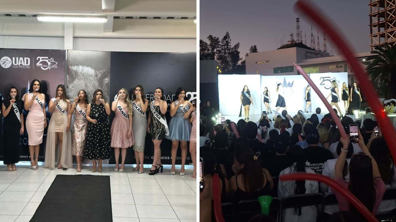 El evento de presentación de candidatas a Reina UAD y Prepa Lobos 2025 reunió a autoridades universitarias, docentes, alumnos y familias, quienes celebraron con orgullo este primer acto oficial de los festejos