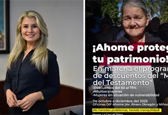DIF Ahome invita a aprovechar rebajas de hasta 75% en trámites testamentarios
