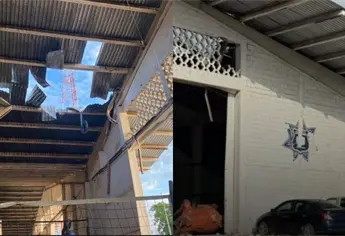 Lanzan explosivos contra instalaciones de Seguridad Pública en Escuinapa