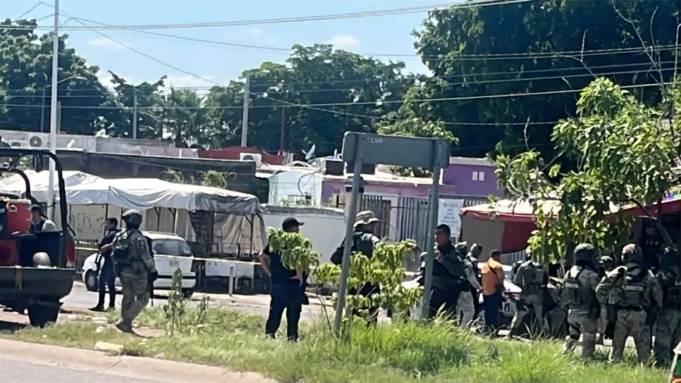 Levantan a policía estatal y lo liberan en medio de una balacera en Culiacán; el agente resulta herido