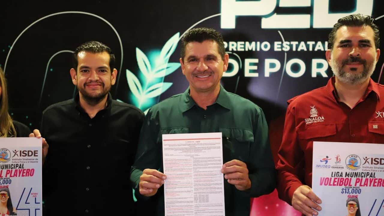 Lanzan ISDE convocatoria para el Premio Estatal del Deporte 2025