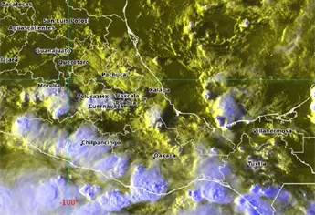 Se esperan lluvias puntuales intensas en estos estados del sur de México