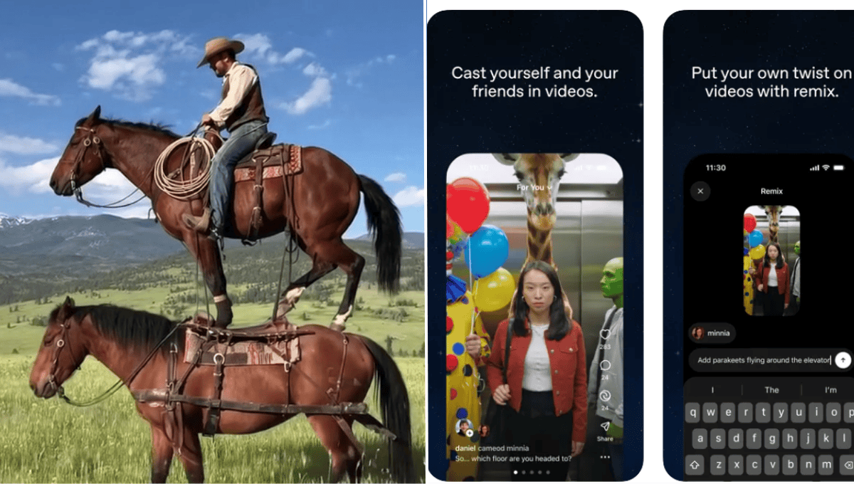 Sora 2 llega con características que revolucionan la creación de videos. (FOTO: Sora 2).