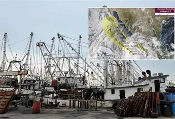 Embarcaciones se resguardan en Mazatlán ante efectos del huracán “Priscilla”