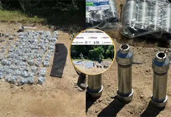 Aseguran drones y material para fabricar explosivos en Badiraguato
