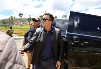 Atentan contra vehículo de Daniel Noboa en Ecuador; hay 5 detenidos por intento de asesinato